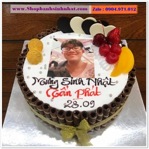 Bánh Sinh Nhật In Hình Ảnh - H232